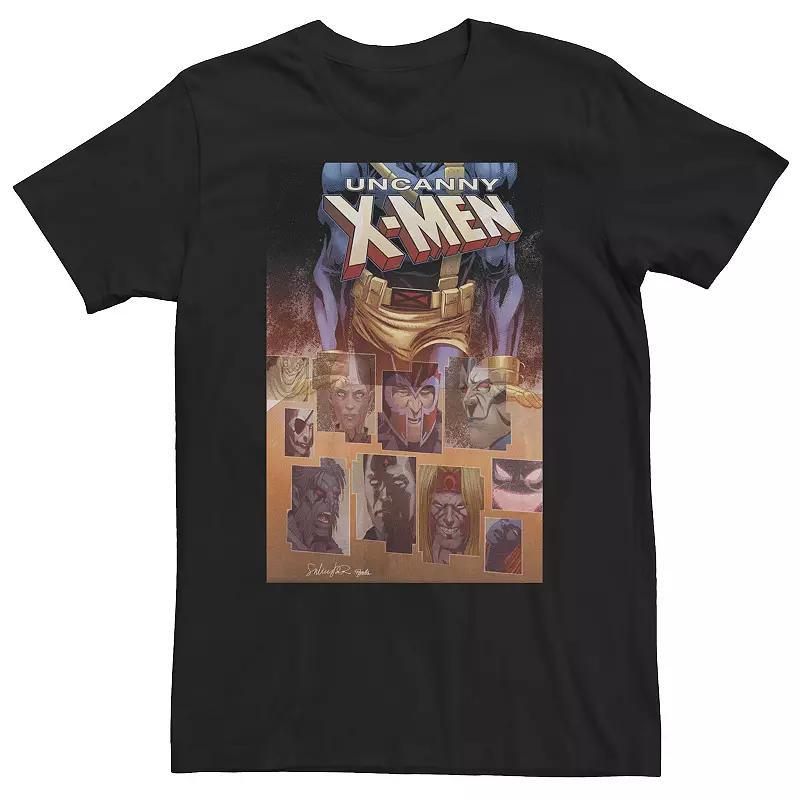 Big & Tall Marvel Comixology X-Men Digital Panel Comic Book Cover Tee, Mens Product Image