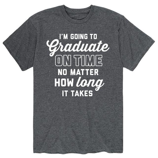 Mens Graduate On Time Tee Product Image