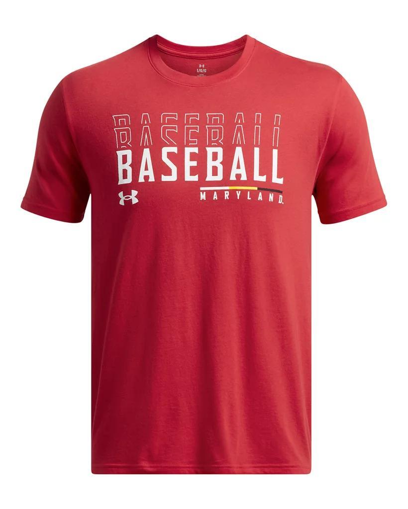 Men's UA Performance Cotton Collegiate T-Shirt Product Image