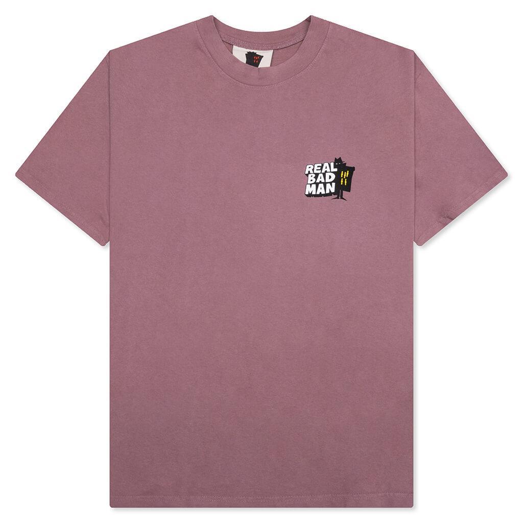 Masked Men S/S Tee - Mauve Male Product Image