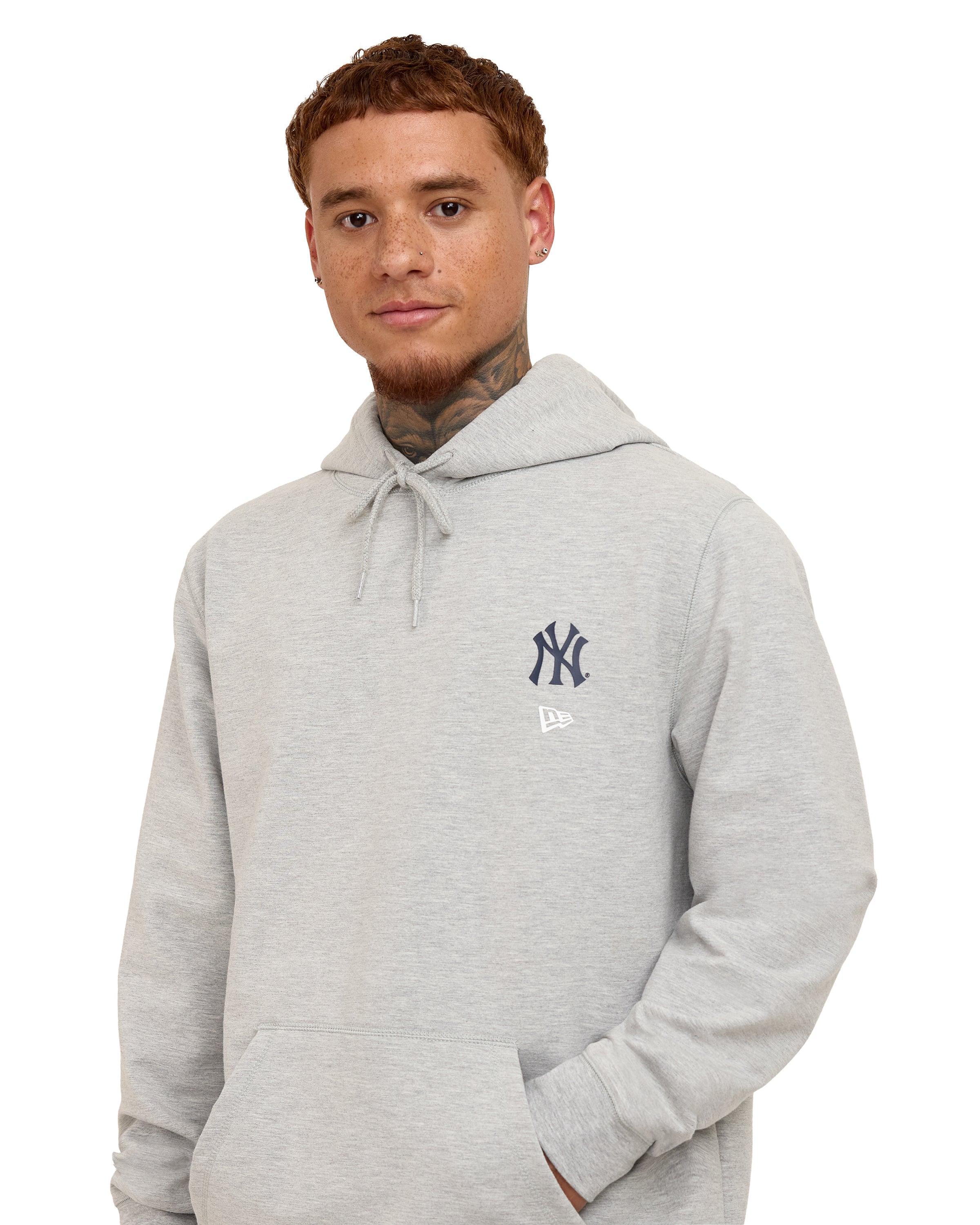 Chicago Cubs Logo Essentials Gray Hoodie Male Product Image