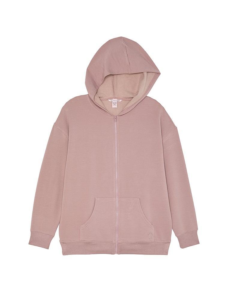 Brushed Modal Fleece Full-Zip Hoodie Product Image