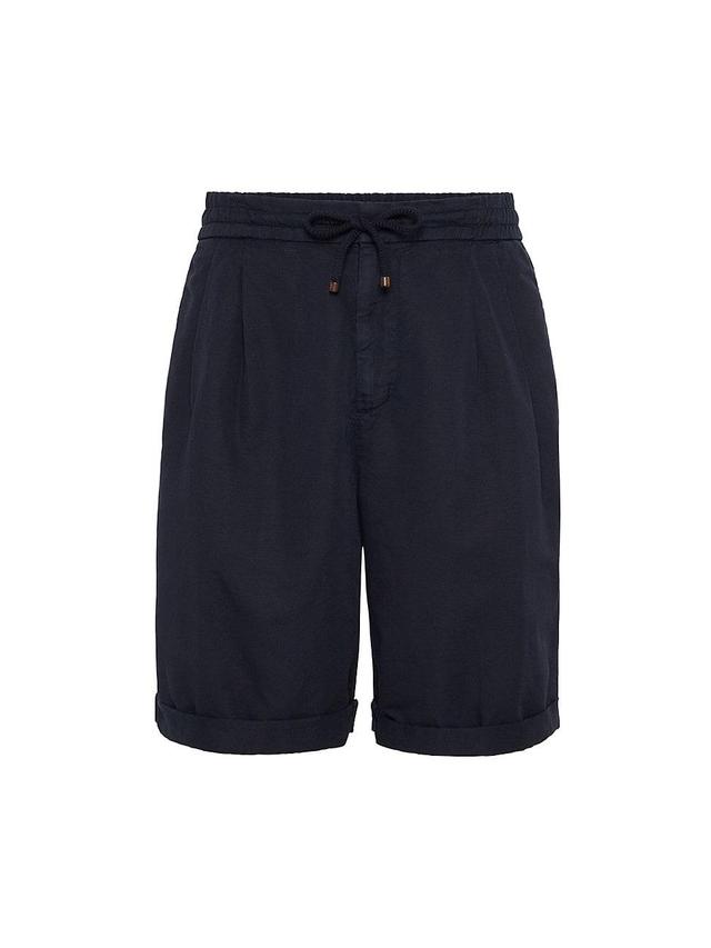 Mens Garment Dyed Bermuda Shorts Product Image