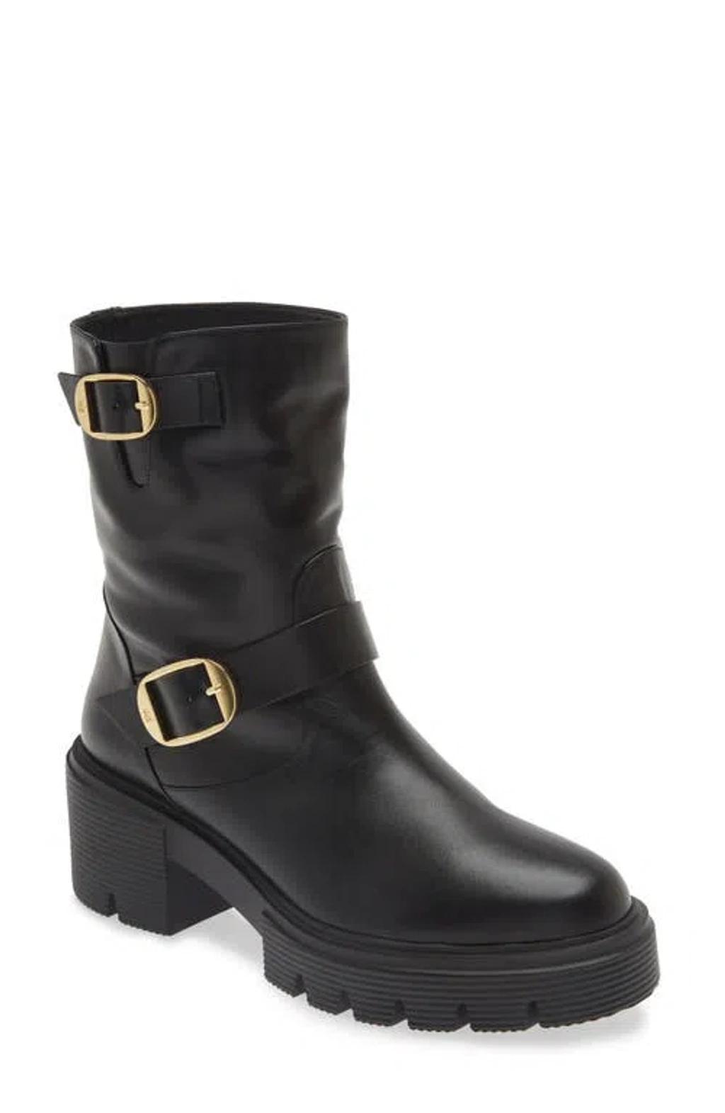 Soho Moto Bootie In Black Product Image