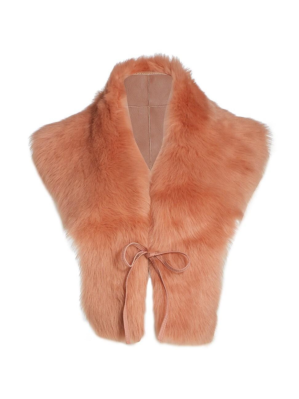 Womens Shearling Collar Product Image