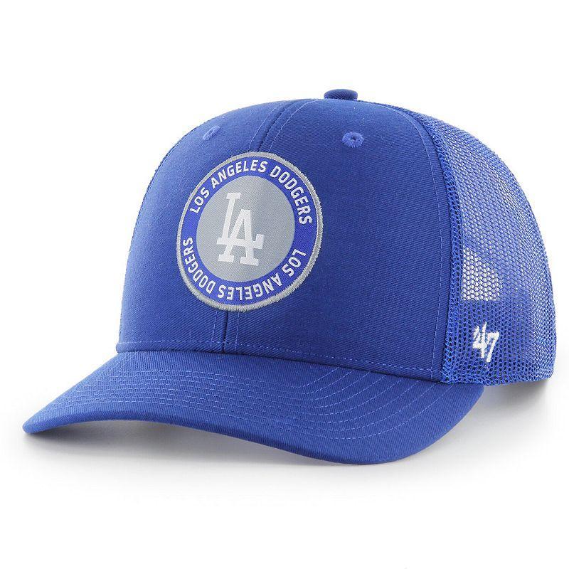 Mens 47 Royal Los Angeles Dodgers Unveil Trucker Adjustable Hat Product Image