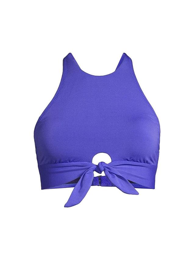 Womens Ava Tie-Front Bikini Top Product Image