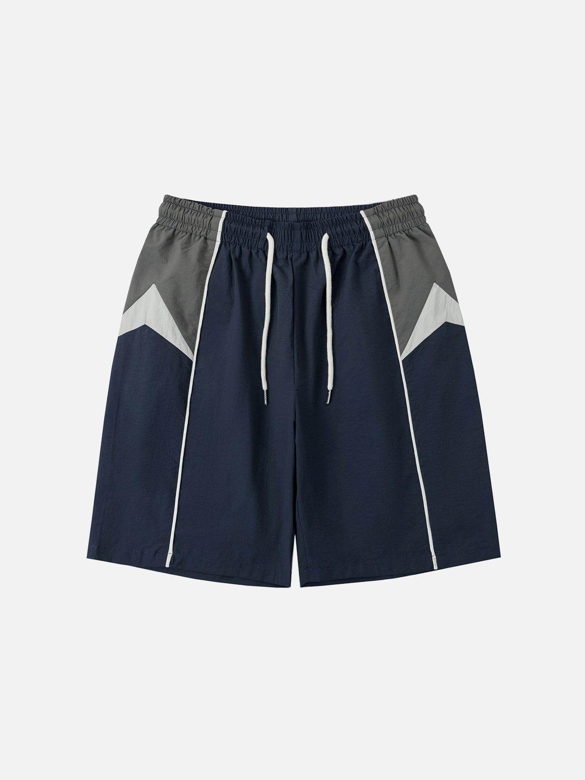 Aelfric Eden Color Blocking Athleisure Shorts Product Image