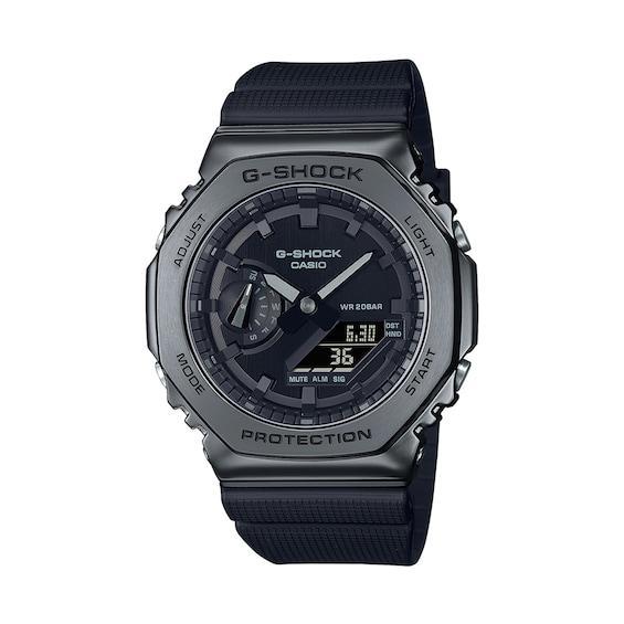 Men's Casio G-Shock Classic Black Resin Strap Watch with Black Dial (Model: Gm2100Bb-1A) Product Image