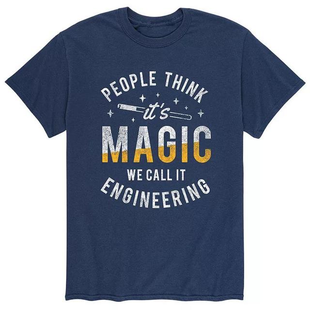 Mens Magic Engineering Tee Blue Product Image