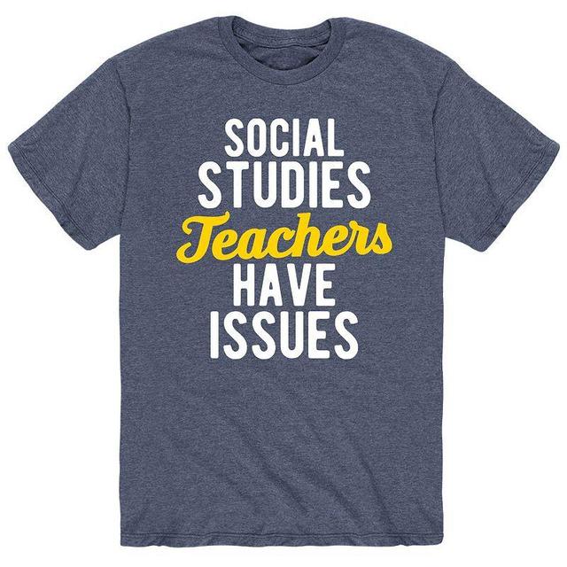 Mens Social Studies Teachers Issues Tee Product Image