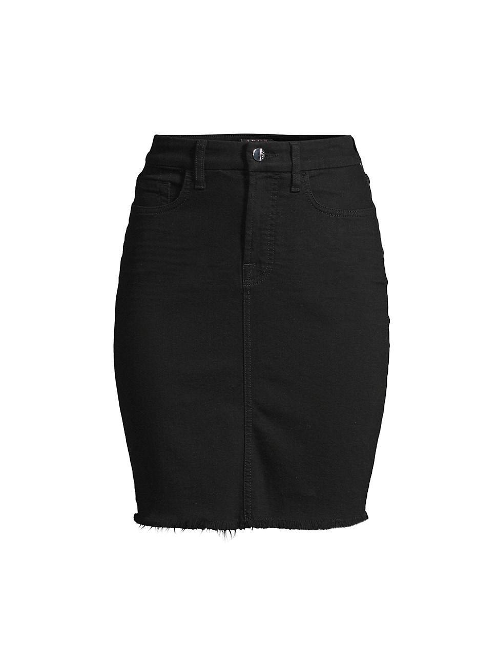 JEN7 by 7 For All Mankind Denim Pencil Skirt Product Image