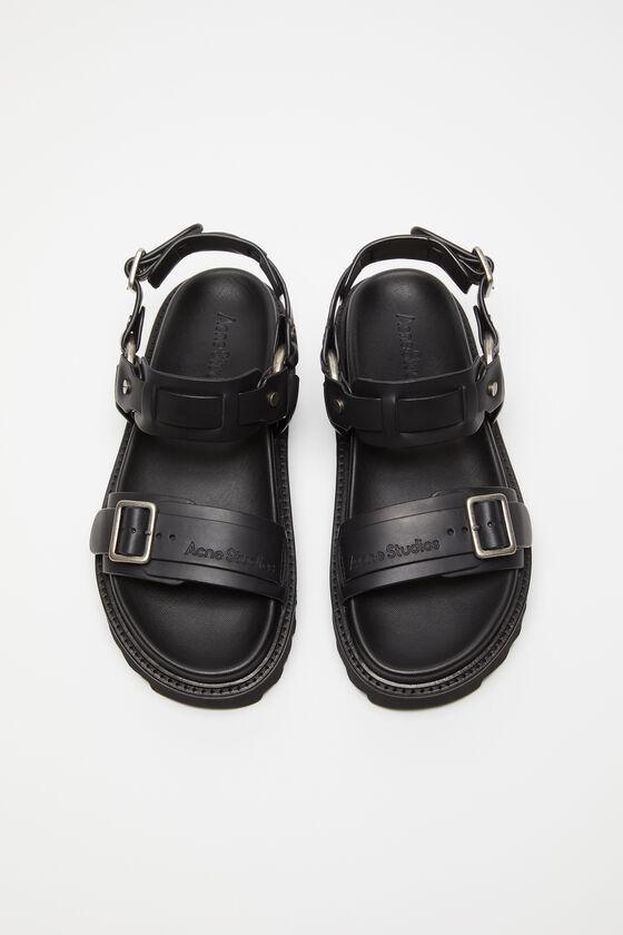 Leather buckle sandal Product Image