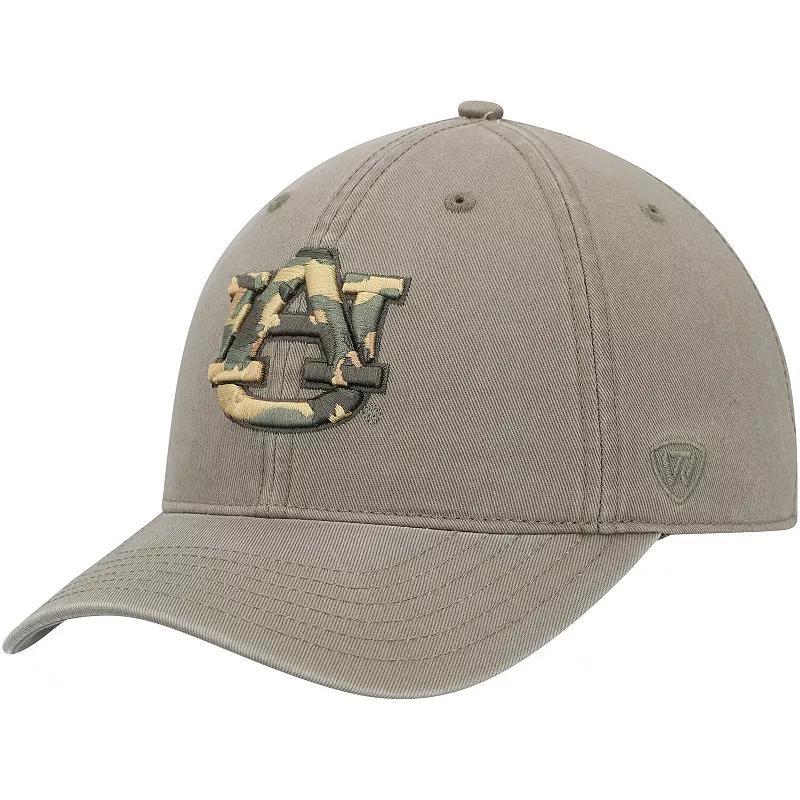 Mens Top of the World Olive Auburn Tigers OHT Military Appreciation Unit Adjustable Hat Product Image