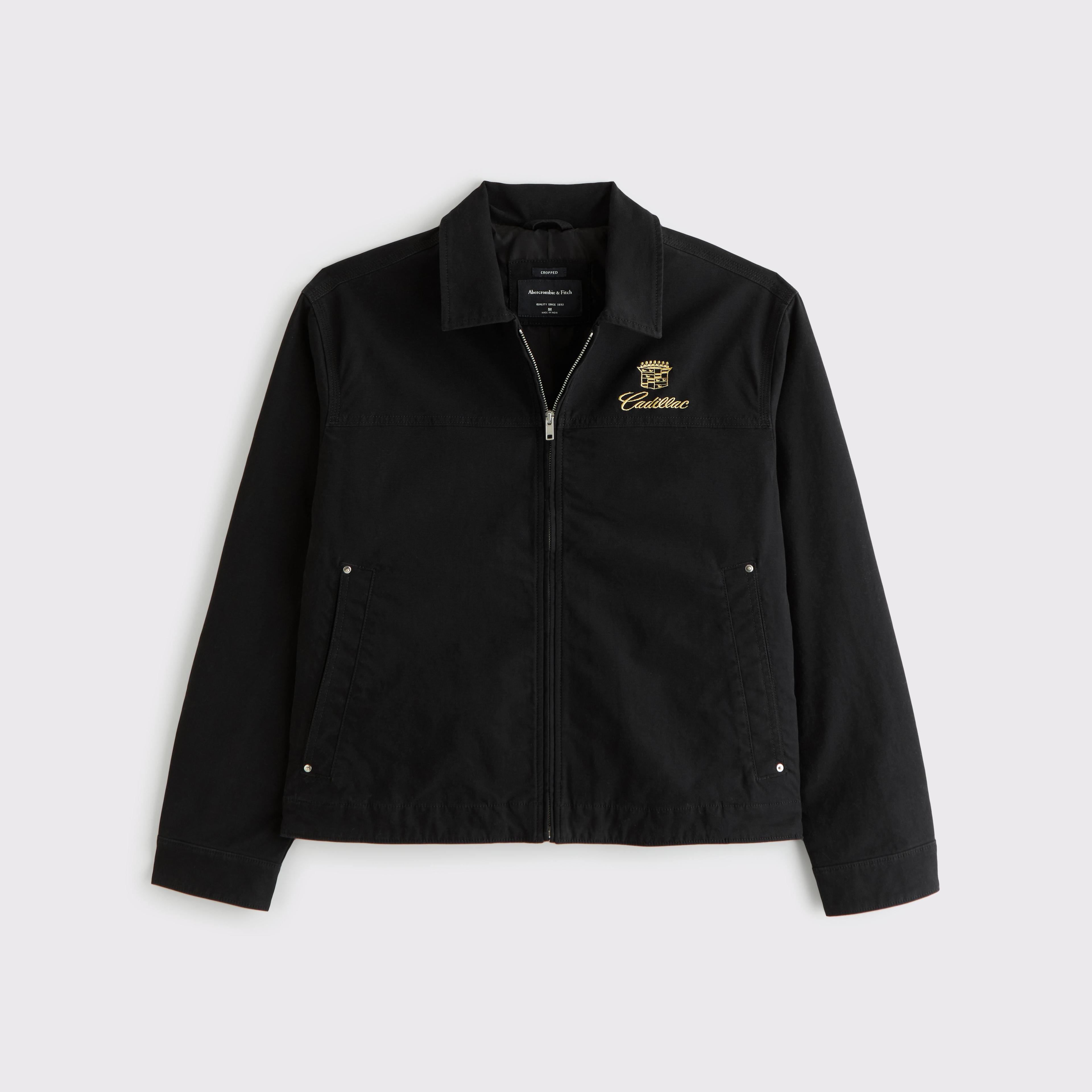 Ford Cropped Zip Workwear Jacket Product Image