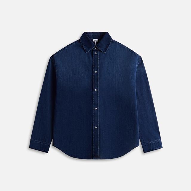 Loewe Anagram Overshirt - Washed Indigo Male Product Image