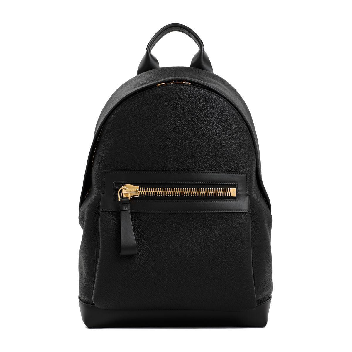 TOM FORD Calf Leather Backpack Bag In Black Product Image