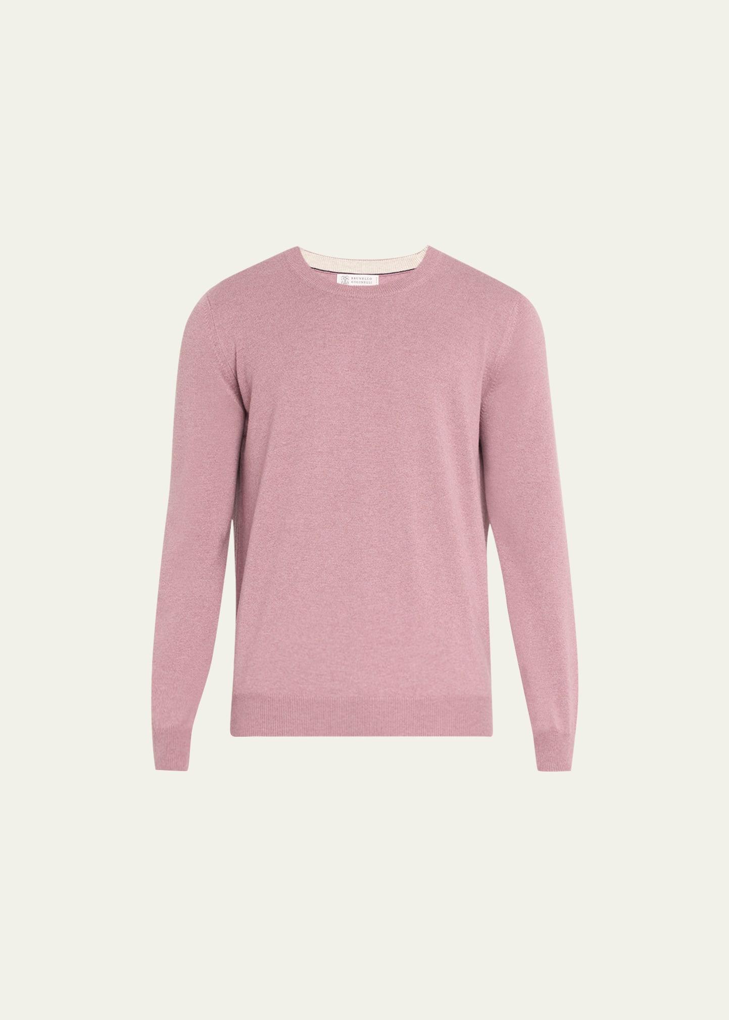 Mens Cashmere Crewneck Sweater Product Image