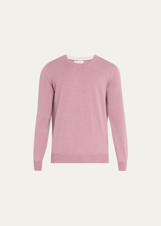 Mens Cashmere Crewneck Sweater Product Image