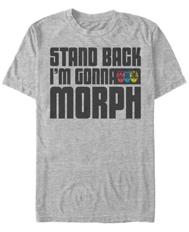 Mens Power Rangers Stand Back Im Gonna Morph Tee Product Image