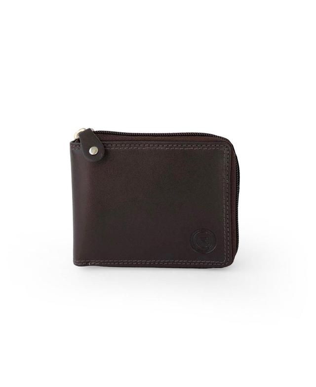 Mens Zip Around Billfold Wallet Product Image