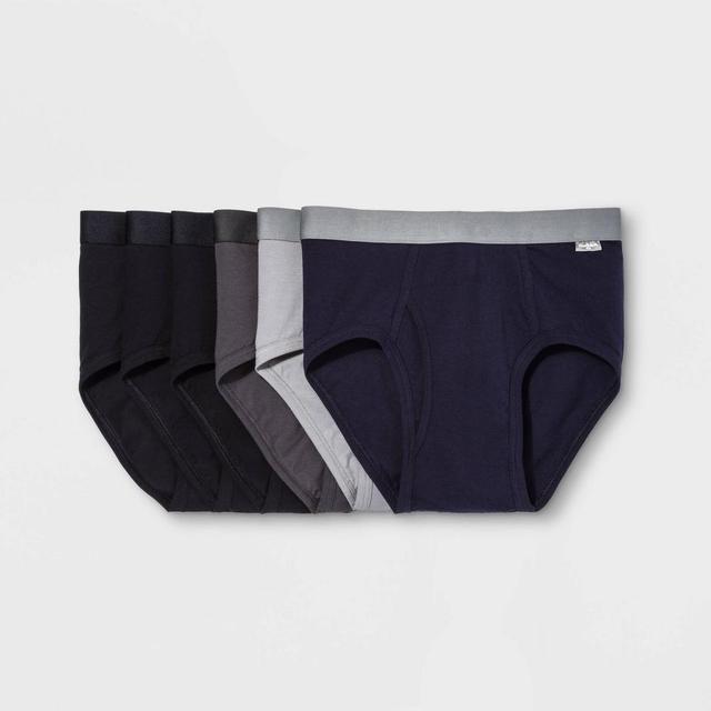 Mens Classic Briefs 6pk - Goodfellow & Co BlackNavy Product Image