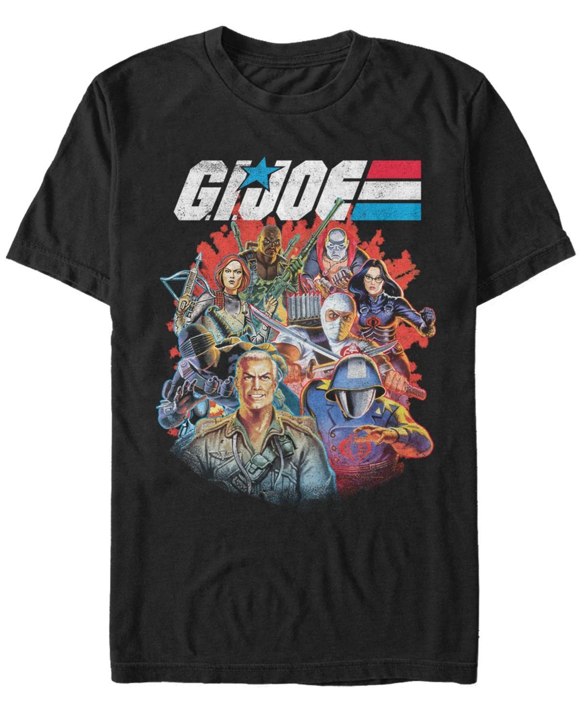 Fifth Sun Mens G.i.Joe Group Collage Short Sleeve T-Shirt Product Image