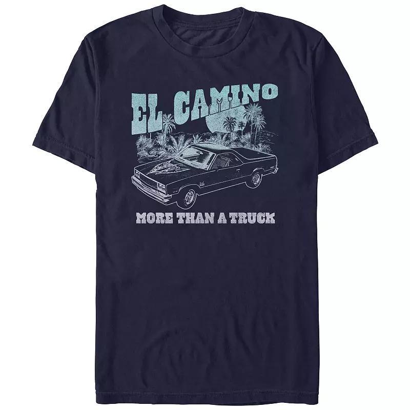 Mens El Camino More Than A Truck Graphic Tee Blue Product Image