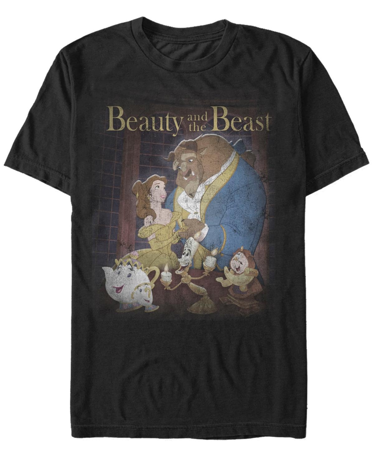 Juniors Disneys Beauty And The Beast Vintage Poster Tank Top, Girls Product Image