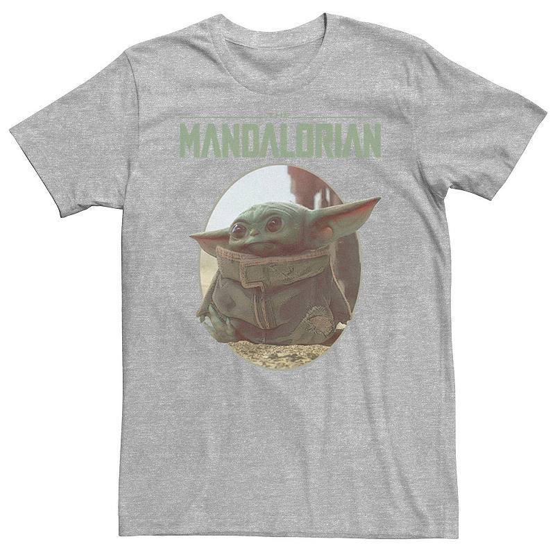 Mens Star Wars The Mandalorian The Child Circle Portrait Tee Product Image