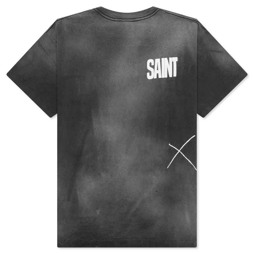 Saint Michael x Last Man Beating S/S Tee - Black Male Product Image