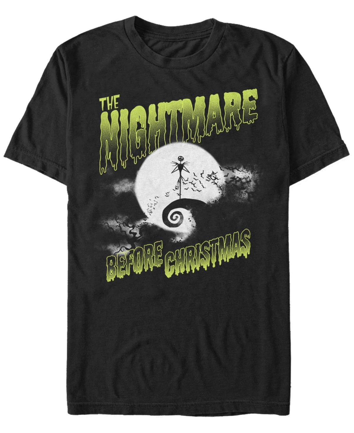 Mens Disney The Nightmare Before Christmas Jack Moon Silhouette Tee Product Image