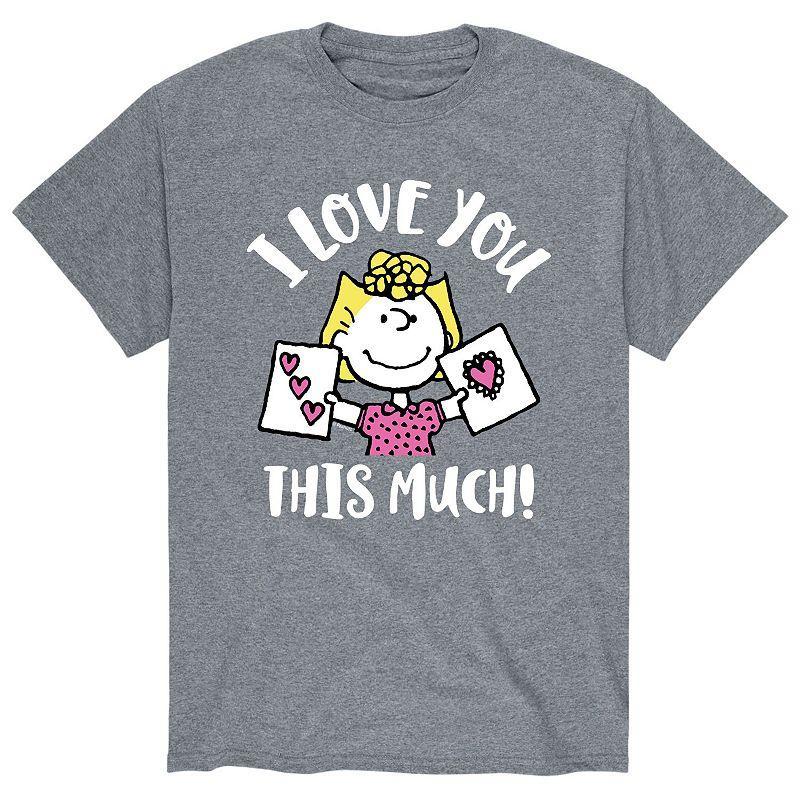 Mens Peanuts I Love You This Much Tee Product Image