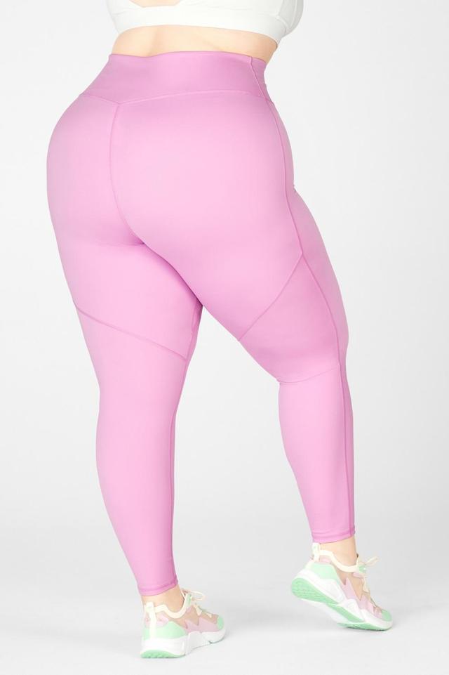 Fabletics Anywhere High-Waisted Legging Womens pink plus Size 4X Product Image