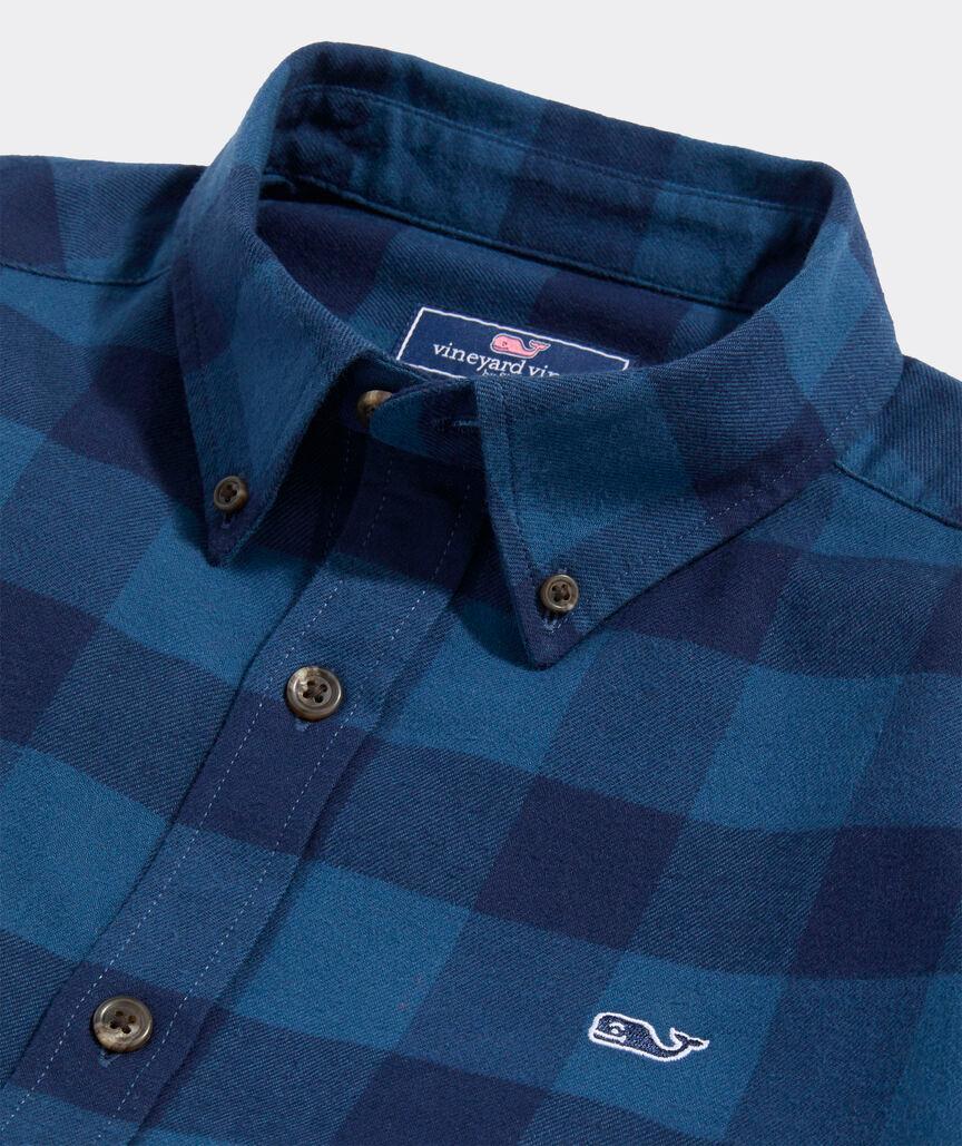 Vineyard Flannel Check Shirt Product Image