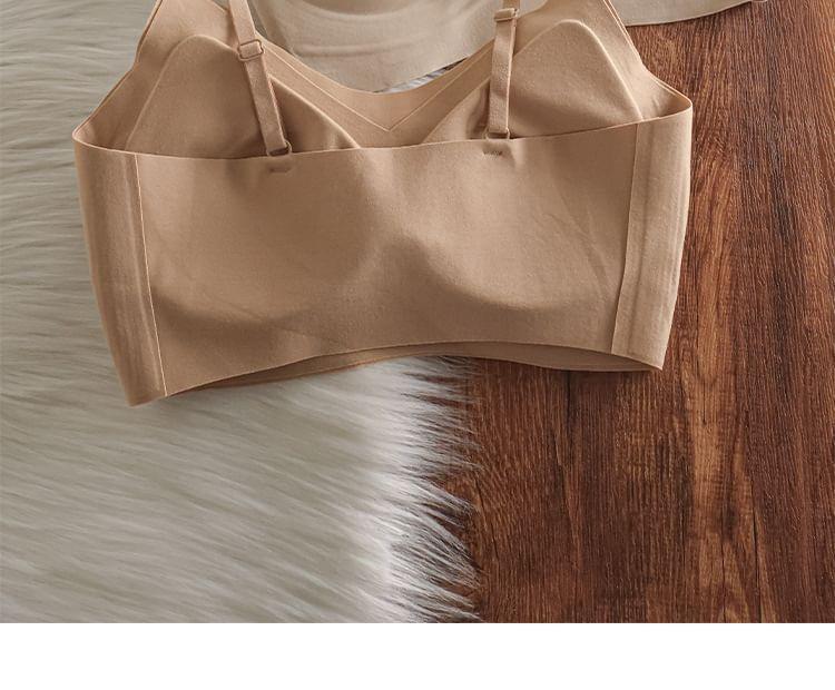 Plain Seamless Wireless Bra Product Image