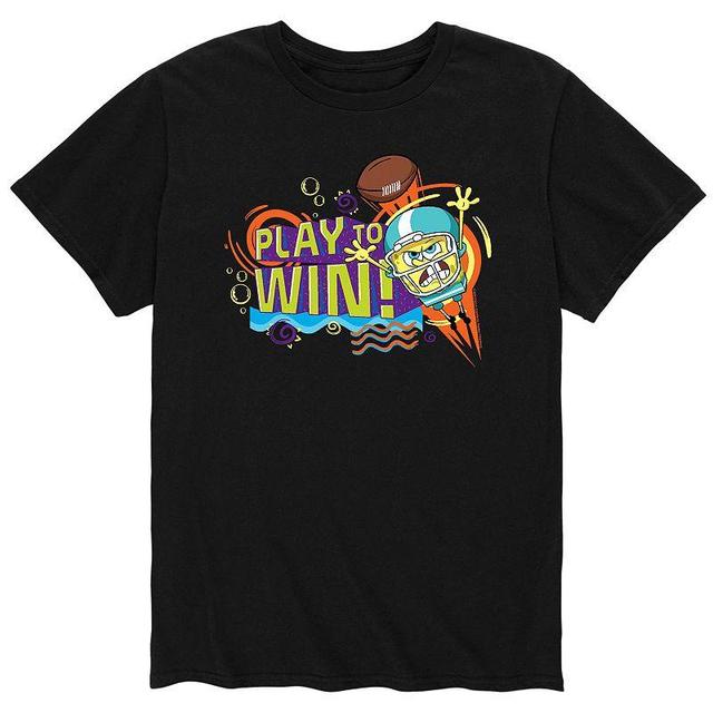 Mens SpongeBob SquarePants Play Win Tee Product Image