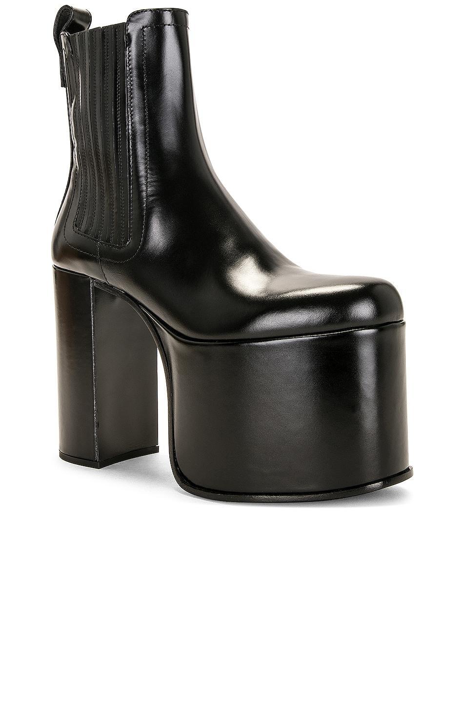 Valentino Garavani Womens Beatle High Heel Platform Booties Product Image