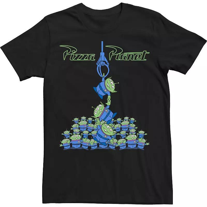 Mens Toy Story Alien Planet Poster Tee Blue Product Image