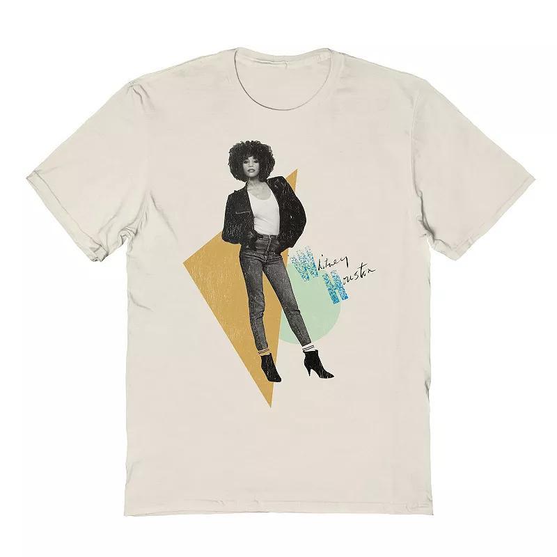 Mens Whitney Houston Graphic Tee Product Image