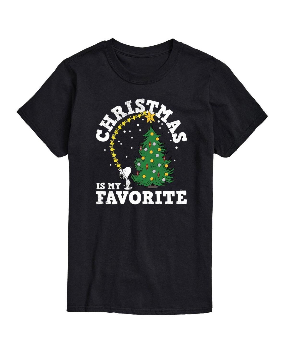 Mens Peanuts Christmas Is My Favorite Tee Product Image