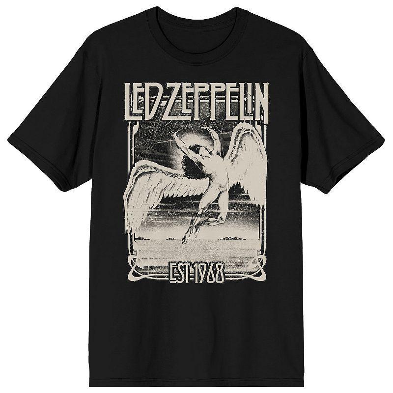 Mens Led Zeppelin Icarus Falling Graphic Tee Product Image