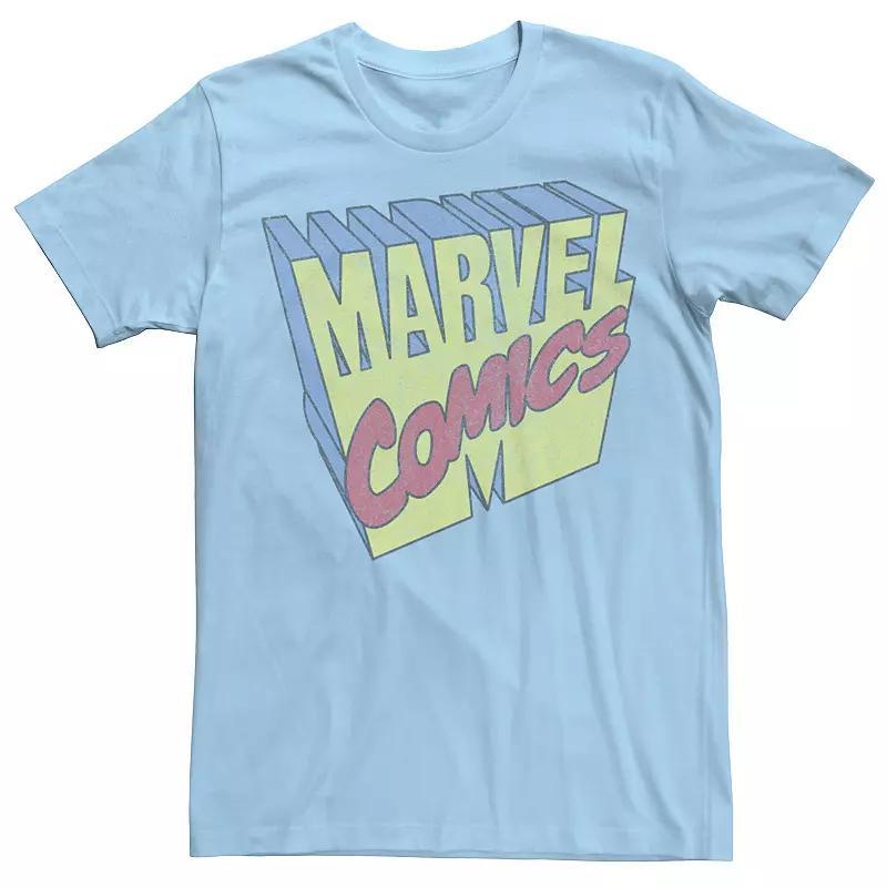 Mens Marvel Comics 3D Logo Tee Product Image