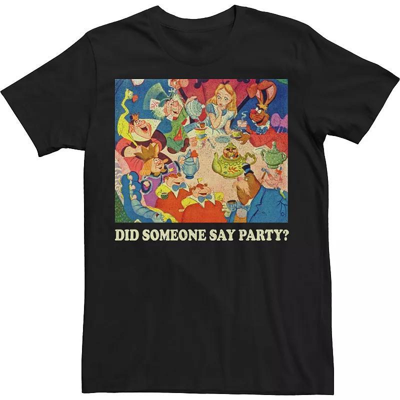 Disneys Alice In Wonderland Mens Did Someone Say Party Tee Product Image