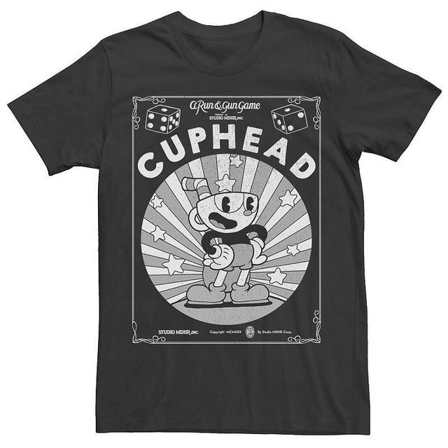 Mens Cuphead Poster Graphic Tee Product Image