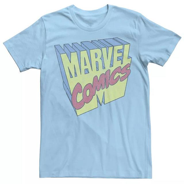 Mens Marvel Comics 3D Logo Tee Product Image