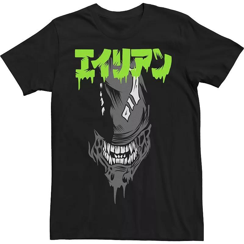 Mens Alien Kanji Big Face Tee Product Image