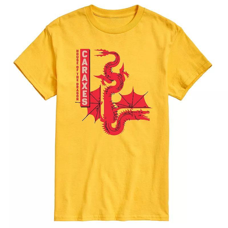 Mens House Of The Dragon Caraxes Dragon Graphic Tee Product Image