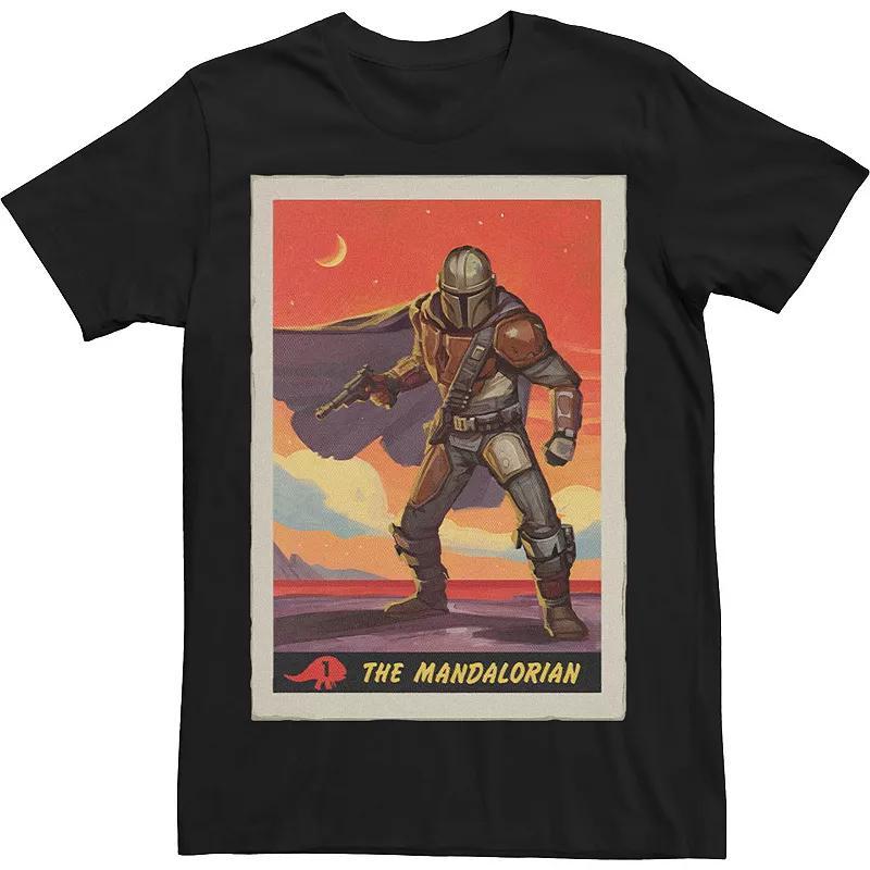 Big & Tall Star Wars Mandalorian Poster Tee, Mens Product Image