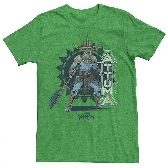 Mens Marvel Wakanda Forever Attuma Portrait Tee Kelly Grey Product Image